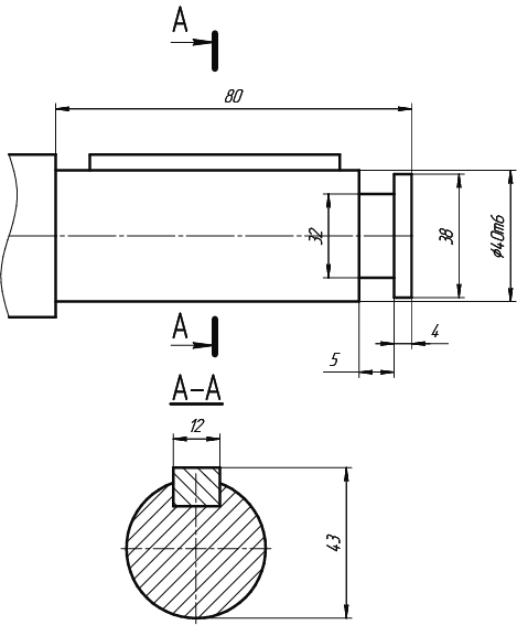 МПО-2М-10 исполнение выходного вала цилиндрический с кольцевой канавкой.png МПО-2М-10 исполнение выходного вала цилиндрический с кольцевой канавкой.png
